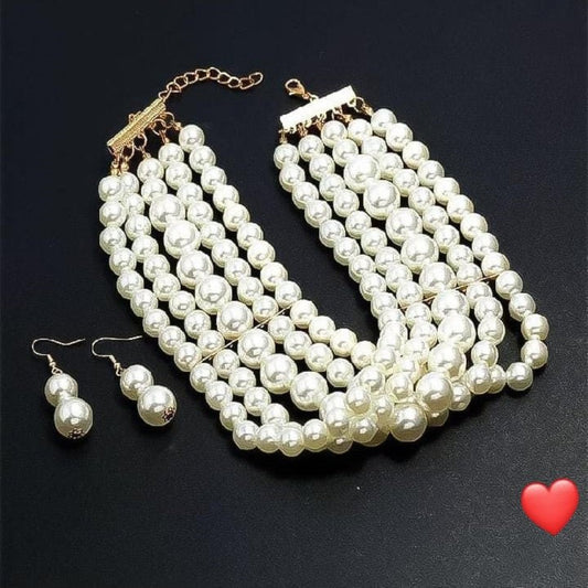 Pearl Choker Set ❤️